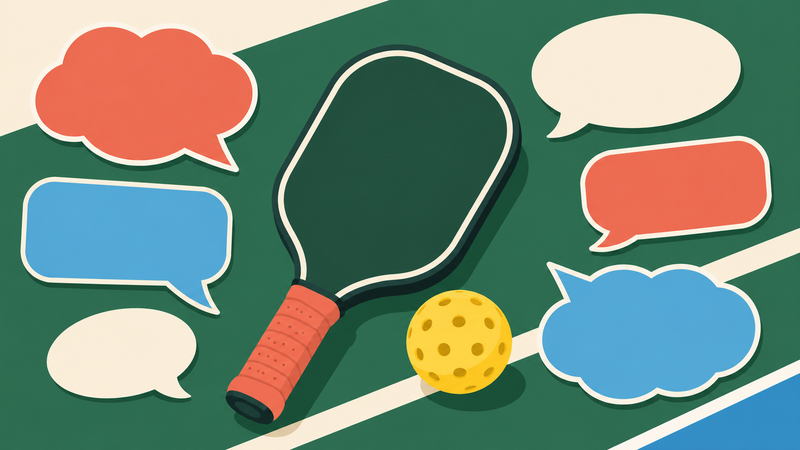 Pickleball Slang 101: Dinks, Kitchens, and Other Words You'll Hear on the Court