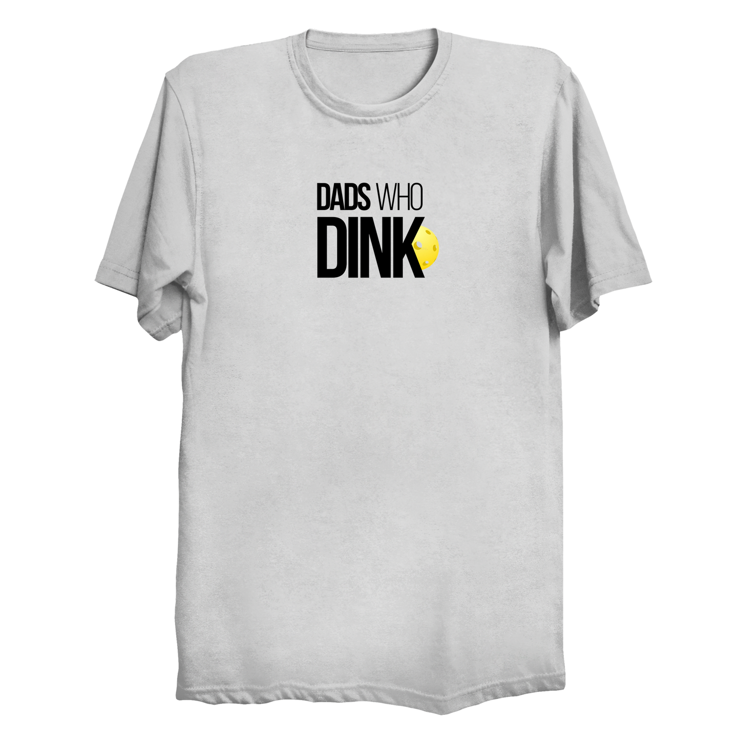 Dads Who Dink pickleball t-shirt in White
