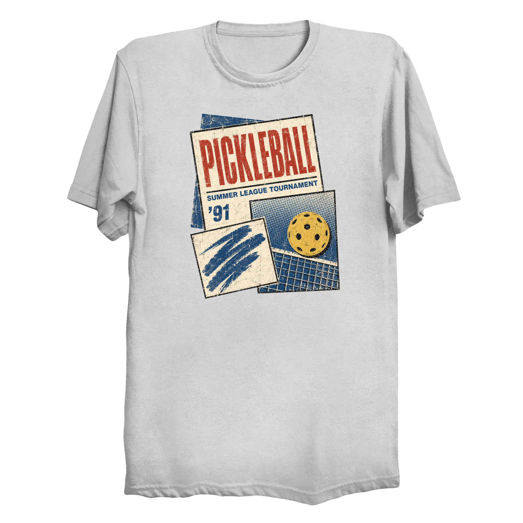 Pickleball '91 vintage tournament t-shirt - retro pickleball gift
