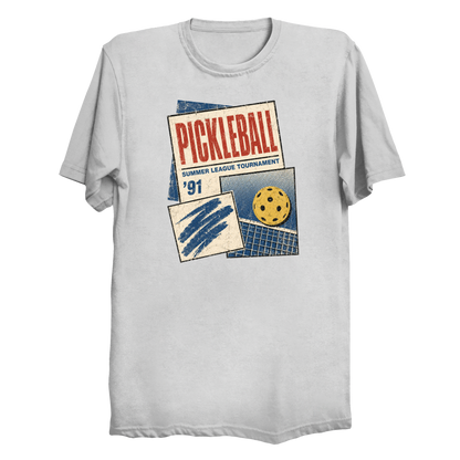 Pickleball '91 vintage tournament t-shirt - retro pickleball gift
