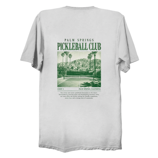 Palm Springs Pickleball Club vintage t-shirt - retro pickleball gift
