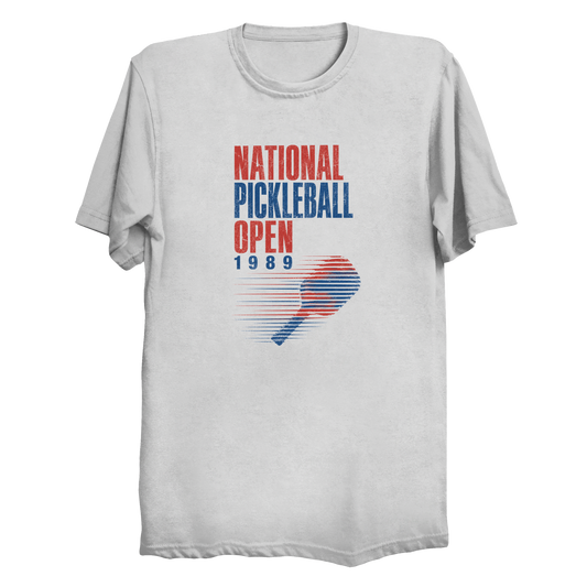 Pickleball Open vintage sports t-shirt - retro pickleball gift
