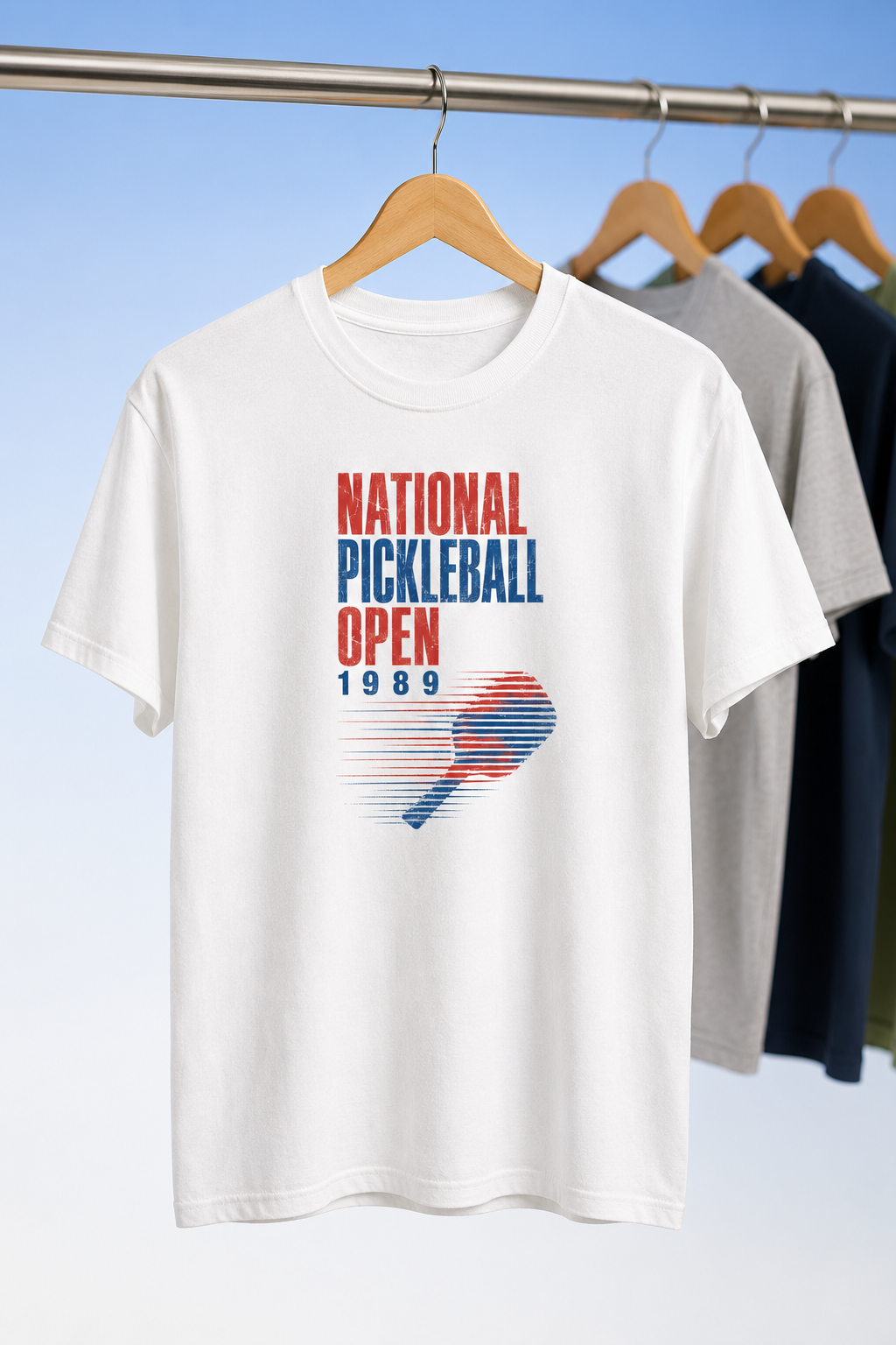 Pickleball Open vintage sports t-shirt - retro pickleball gift
