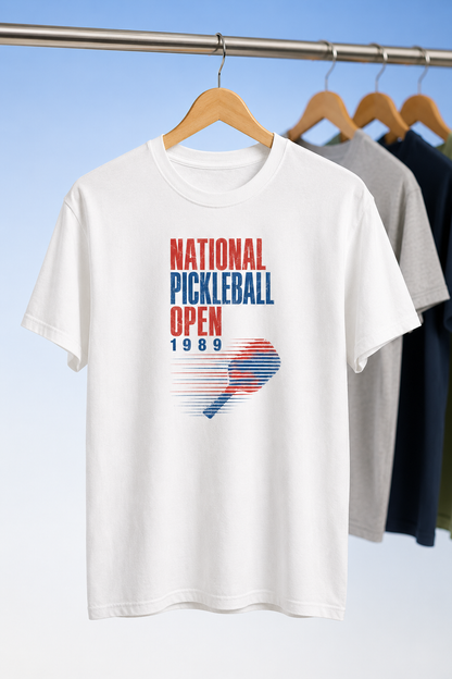 Pickleball Open vintage sports t-shirt - retro pickleball gift

