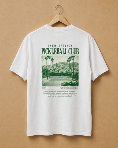 Palm Springs Pickleball Club vintage t-shirt - retro pickleball gift
