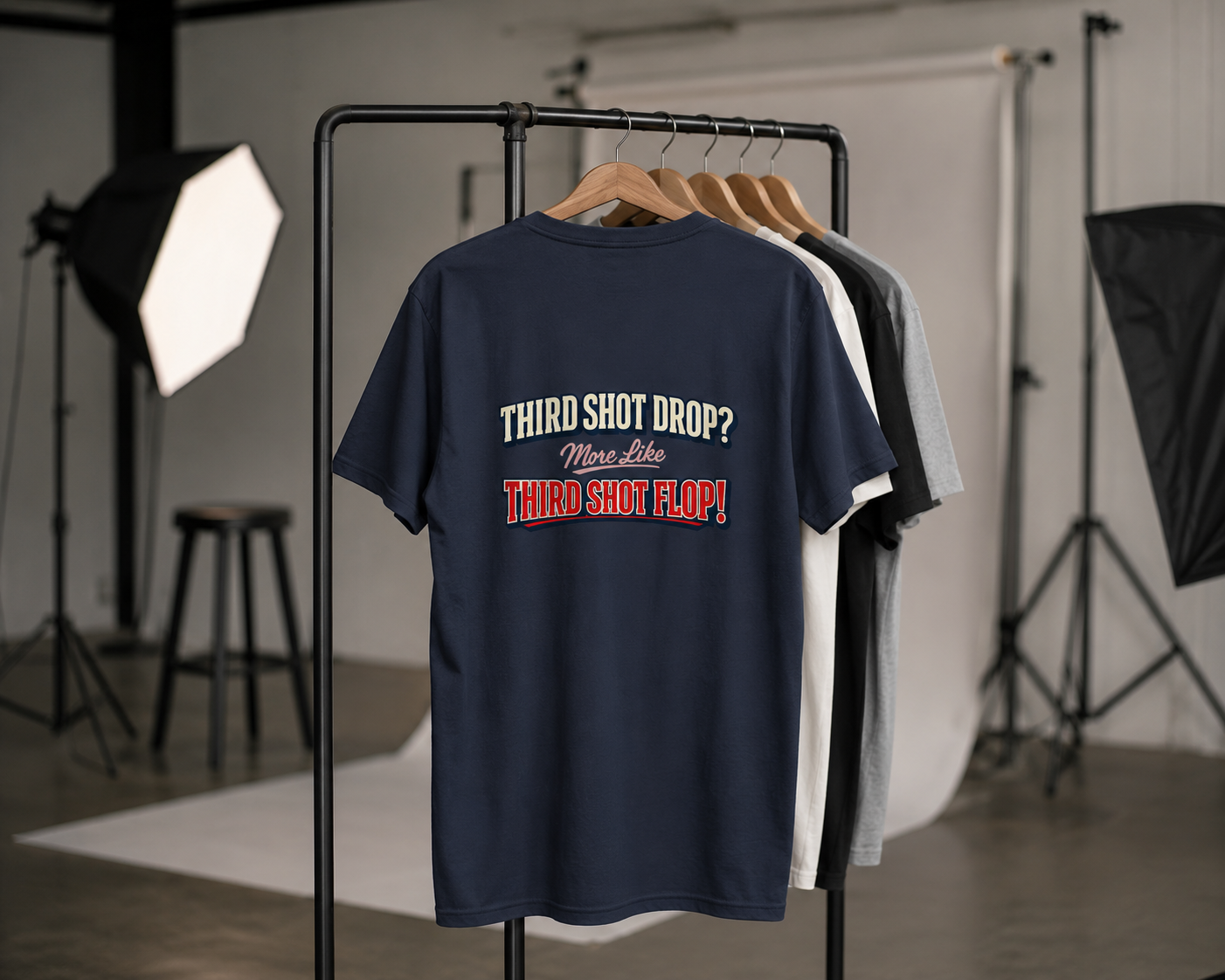 Third Shot Flop pickleball t-shirt lifestyle outdoor context