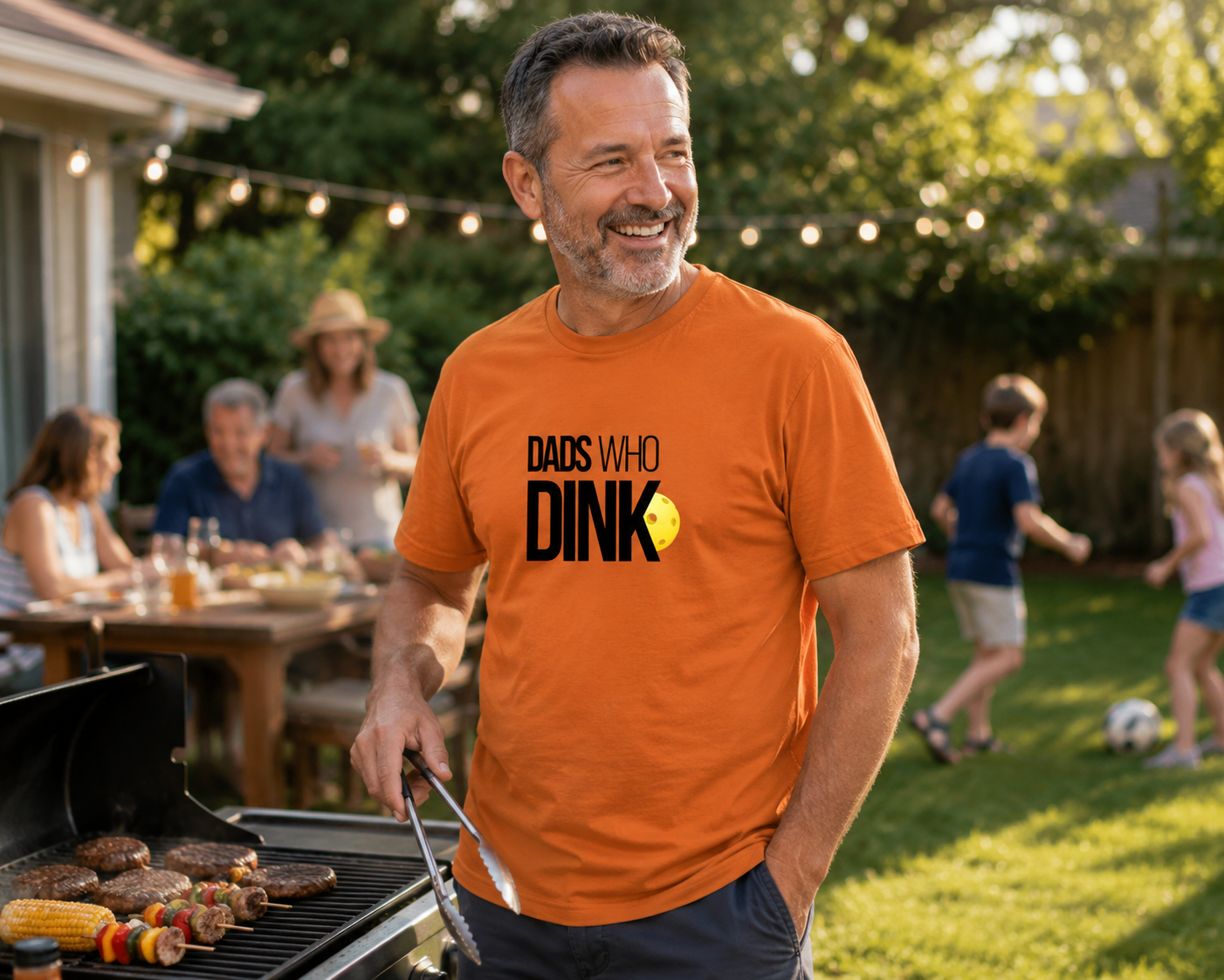 Dads Who Dink pickleball shirt folded in gift box for Father's Day