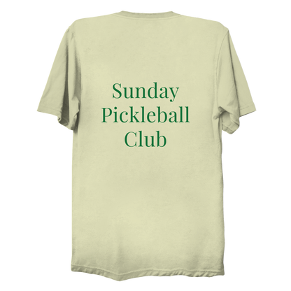 Sunday pickleball club | Stylish Pickleball T-Shirt