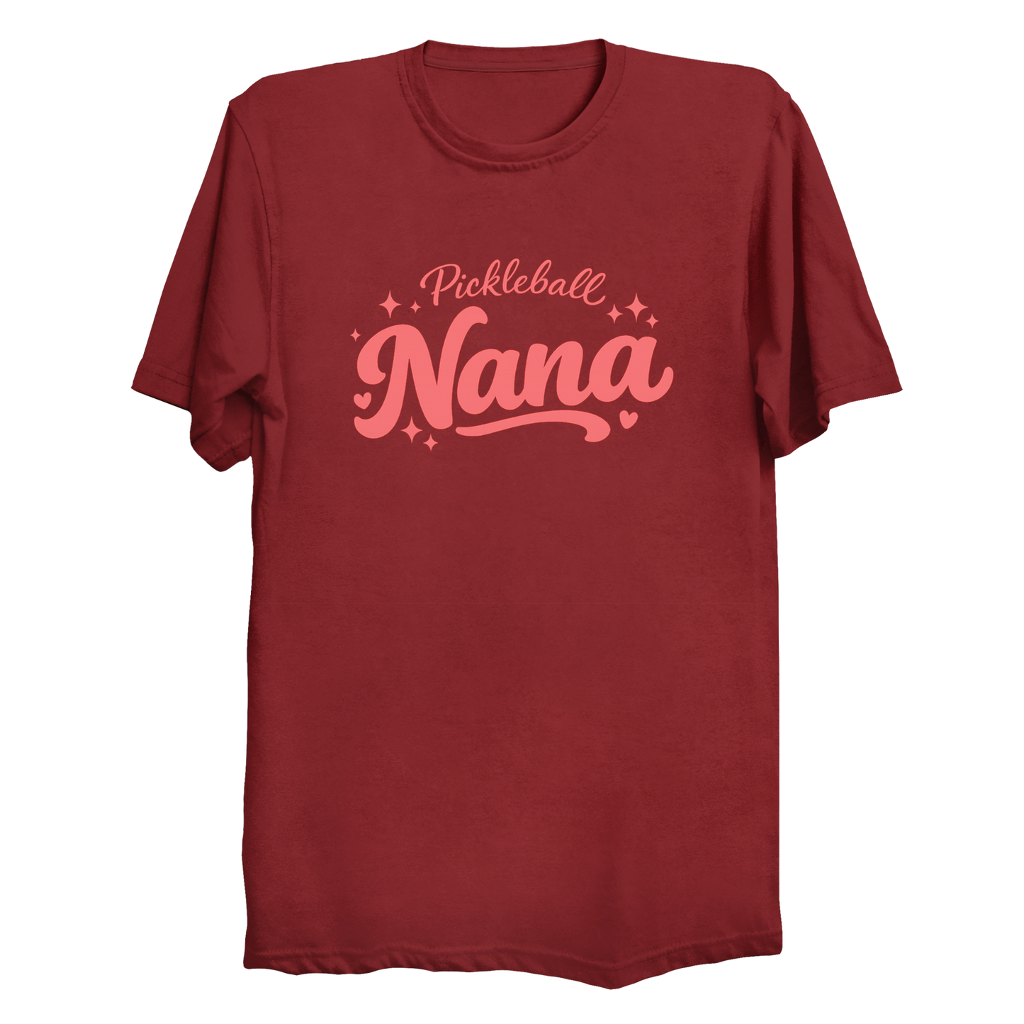 Pickleball Nana t-shirt in True Red