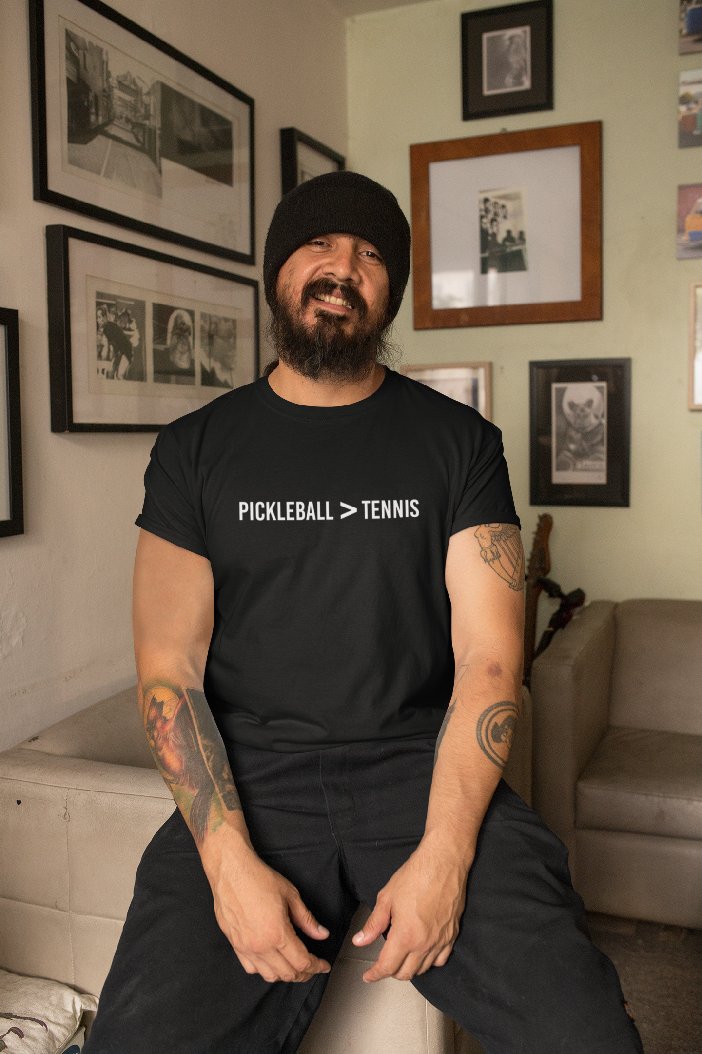 Pickleball better than tennis | Funny Pickleball T-Shirt