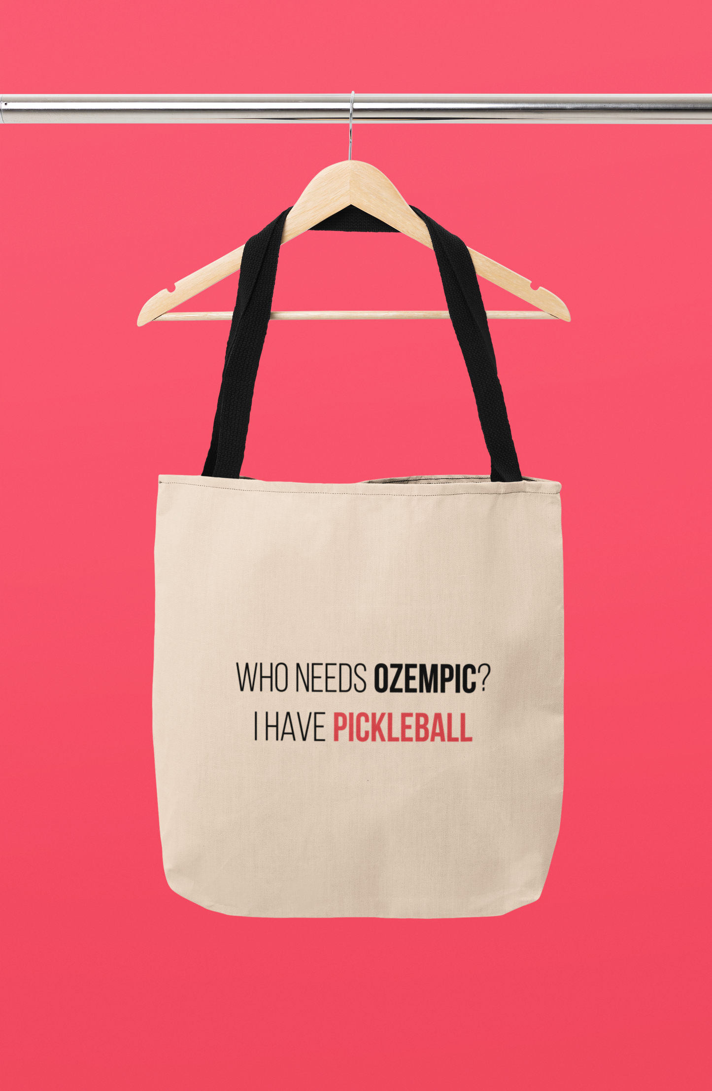 Who needs ozempic? I have Pickleball | Funny Pickleball Tote