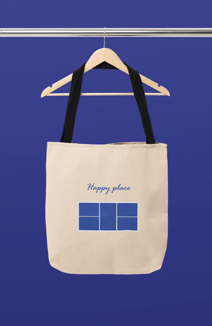 Happy place pickleball court |  Stylish Pickleball Tote