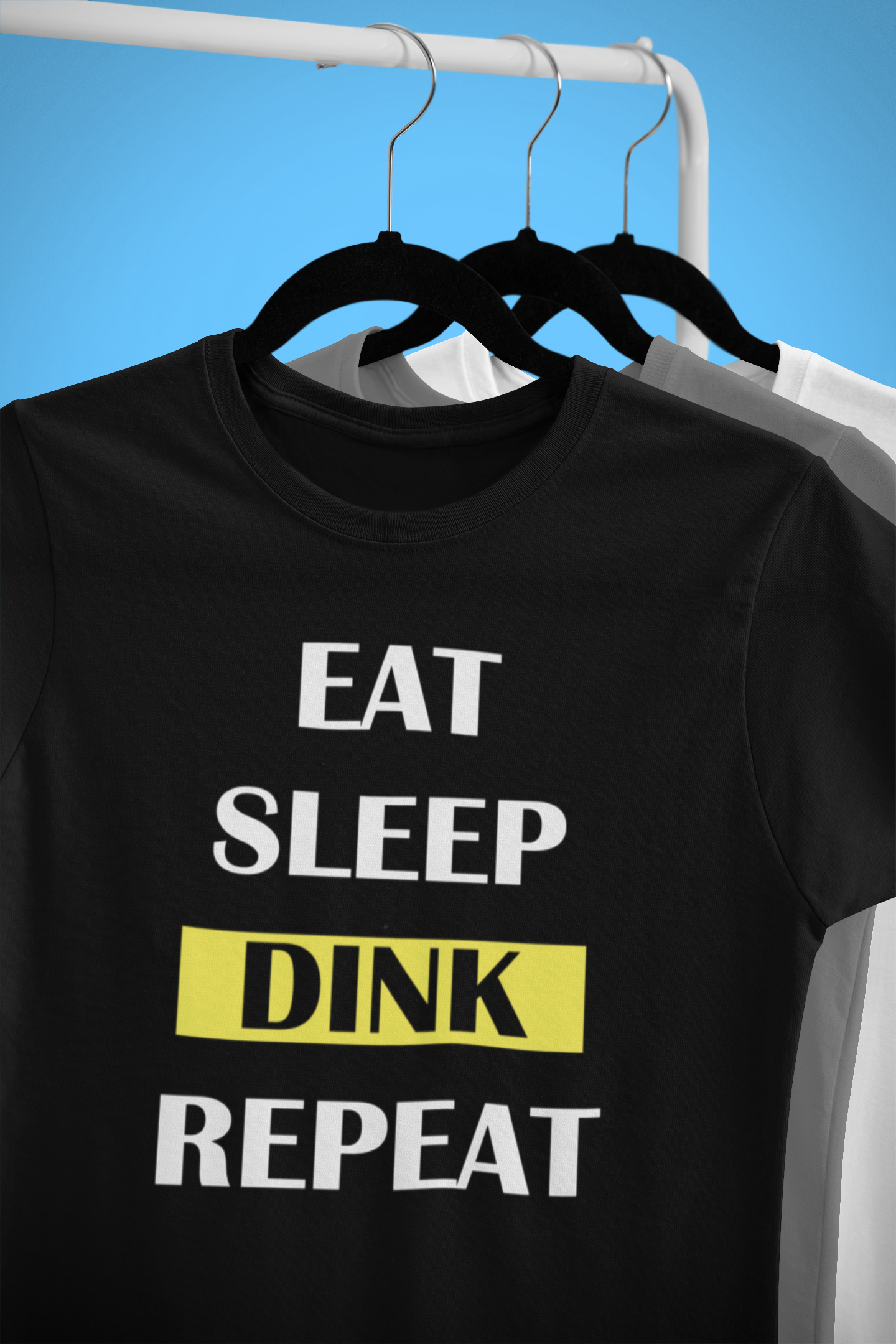 Eat Sleep Dink Repeat pickleball t-shirt - funny pickleball gift