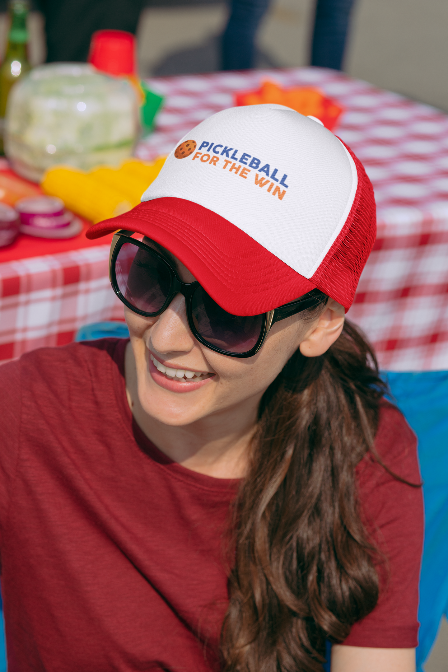 PICKLEBALL FOR THE WIN | TRUCKER CAP (3colors)