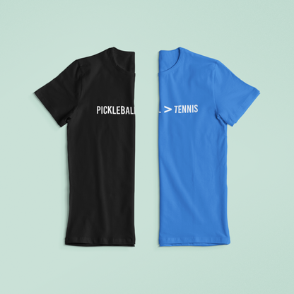Pickleball better than tennis | Funny Pickleball T-Shirt
